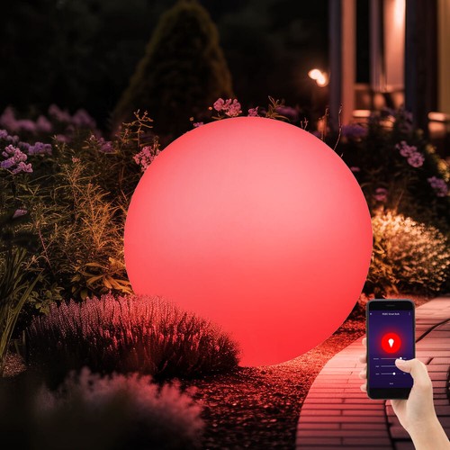 Lampe extérieur boule - d'extérieur,