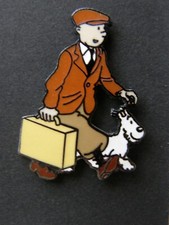 pin's TINTIN valise & MILOU 