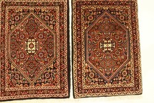 Paire De Tapis De Sol En Laine Bidjar Pour Voiture 60 X 40 CM Neuf Top