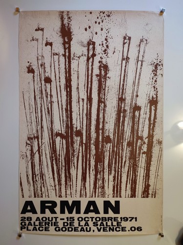 Arman poster expo - poster,