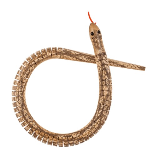 Serpent articulé bois 50cm - articulÉ,