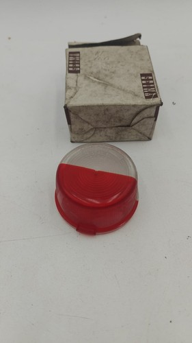 Cabochon feu rouge - rouge, de