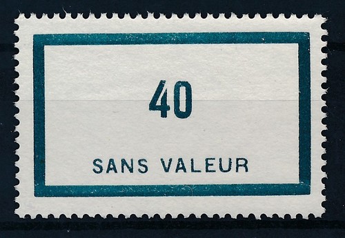Timbre france fictif - fictif, f89**