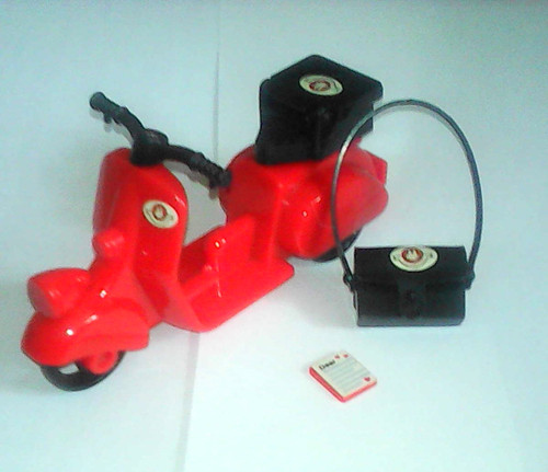 Sylvanian scooter post office - sylvanian,