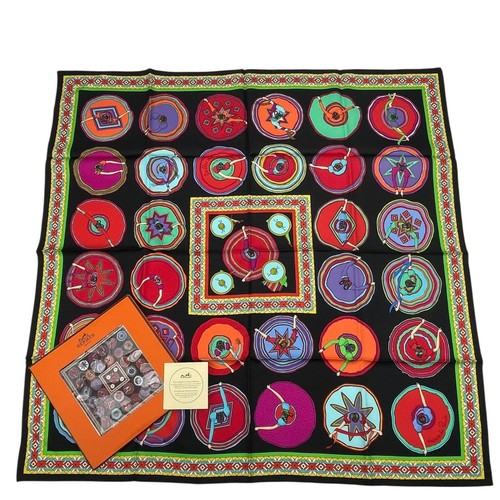 Hermes scarf carre silk - scarf,