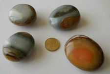 Lot de 4 JASPE POLYCHROME (217