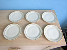 6 assiettes dessert en