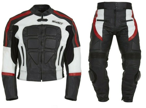 Combinaison moto cuir - de,