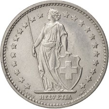 Monnaie, Suisse, 2 Francs