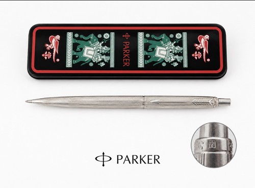 Parker stylo bille argenté - stylo, 75