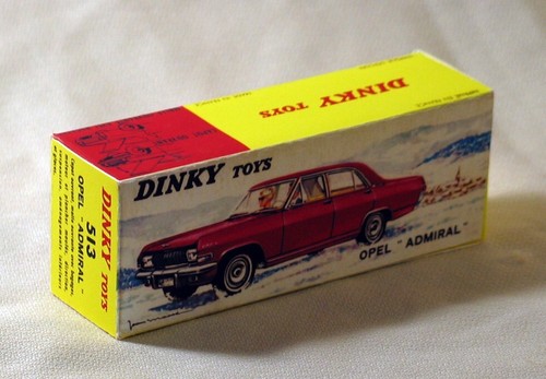 Dinky toys 513 opel admiral - toys,