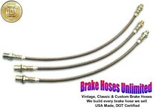 Inoxydable Durite de Frein Set