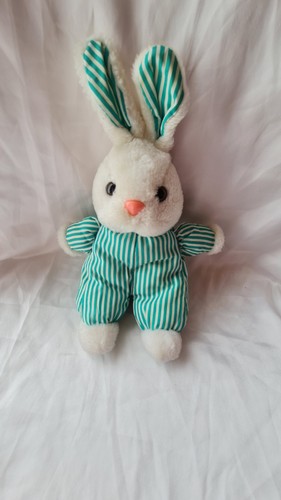 Doudou peluche lapin blanc - doudou,