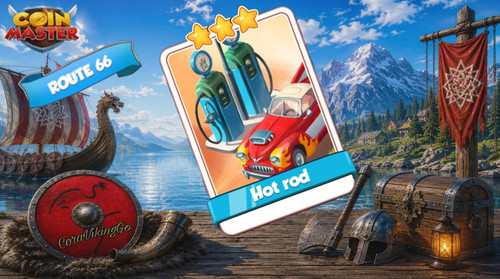 Hot rod carte - rod, x