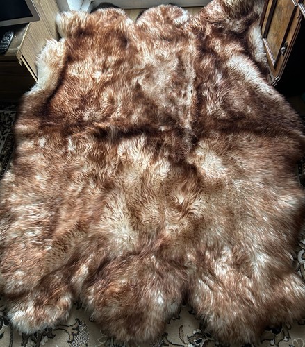 Tapis peau mouton de - tapis,