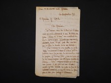 Paul FORT - Belle lettre