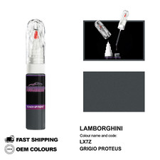POUR LAMBORGHINI GRIGIO PROTEUS LX7Z Kit de réparation de pinceau stylo peint...