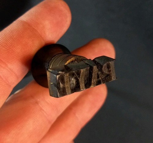 Tampon timbre bronze encre - timbre,
