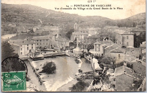 Fontaine vaucluse vue - -,