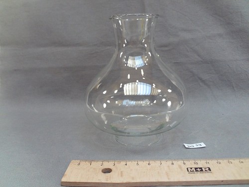 Ancien verre lampe - ancien,