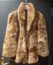 Veste Manteau Court Femme en Fourrure Naturelle