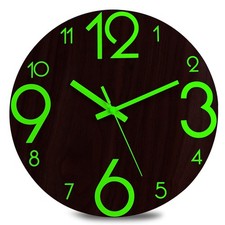 30cm Horloge Murale Lumineuse