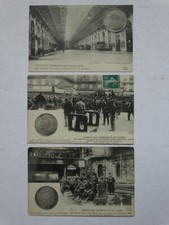3 cartes postales grève