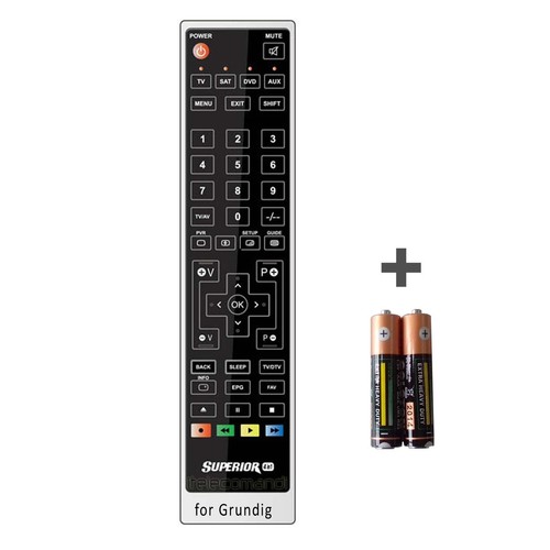 Télécommande pour grundig - télécommande, tv