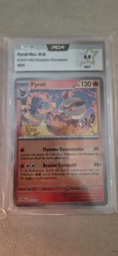 Carte pokémon pyroli master - carte,