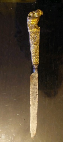 Rare couteau ancien bronze - couteau,