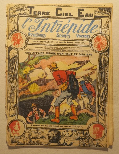 Intrepide une affaire menée - une,
