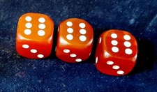 Lot : 3 Dés Anciens En