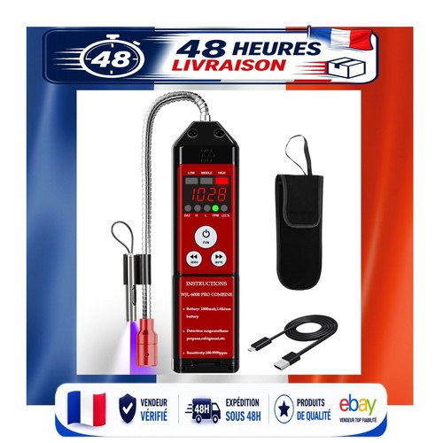 Détecteur fuite gaz - de, de