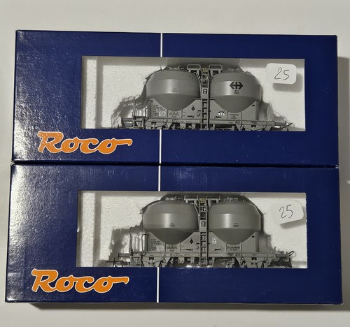 Roco lot wagons silo sbb - 2,