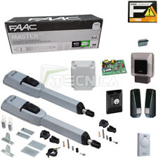 Kit automatisme portails battants FAAC MASTER KIT 104415445 3m par porte