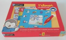 JEU DE SOCIETE EDUCATIF " T'CHOUPI MON GRAND QUIZ " STYLO LUMINEUX SONORE NATHAN