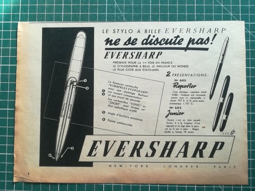 652 publicite ancienne 1950 - 652,