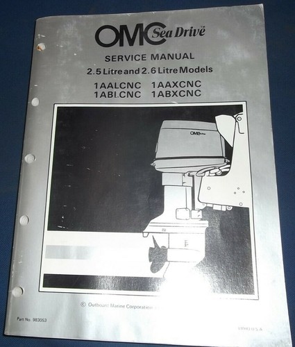 1981 omc moteur hors bord - omc, hors-bord