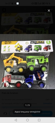 Lot camions chantier - lot, de