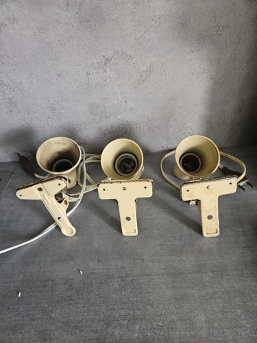 Lot lampes pince - pince, vintage