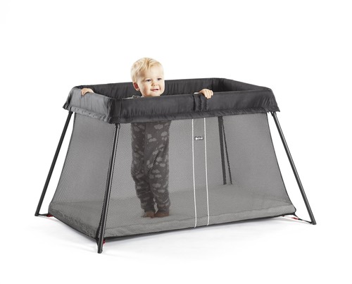 Lit parapluie light noir avec - lit,