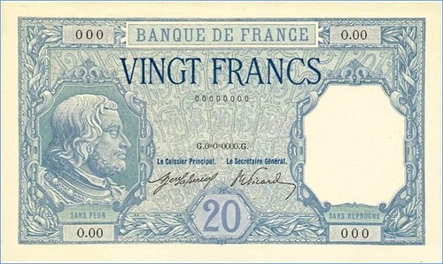 Francs bayard france 1916 - francs,