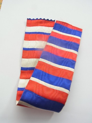 Ruban médaille tricolore - ruban,