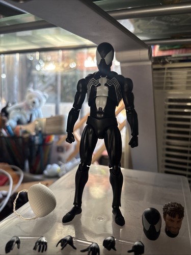 Mafex 147 spider man - spider-man, black