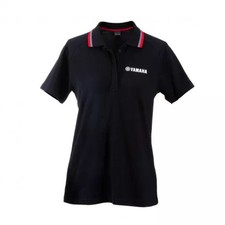 Polo Femme Original Yamaha - S - Noir, Rouge - Femme S Noir, Rouge