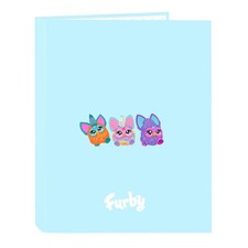 Dossier Furby Bleu ciel A4