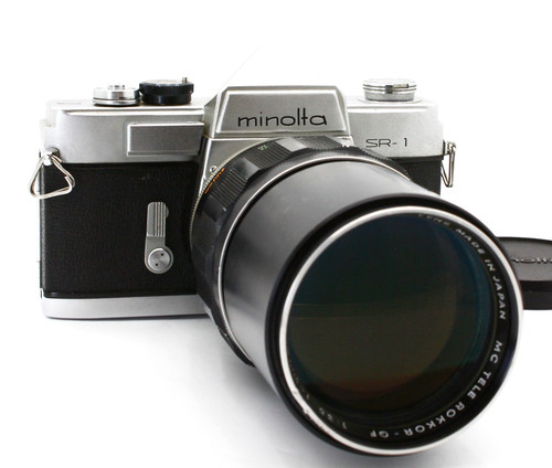 Minolta slr film camera - minolta, sr-1