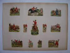 LOT de Chromos anciens Course