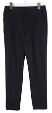 Suitsupply Ames Pleat ES Knitted Pantalon Homme UK 38/W31 Plissé Coupe Fuseau