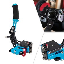 USB3.0 14Bit Handbrake pour Racing Games Steering Wheel Stand G920 X1 XBOX Bleu